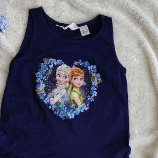 エイチアンドエム(H&M)のH&M  アナと雪の女王  110～120cm ワンピース２枚セット(ワンピース)