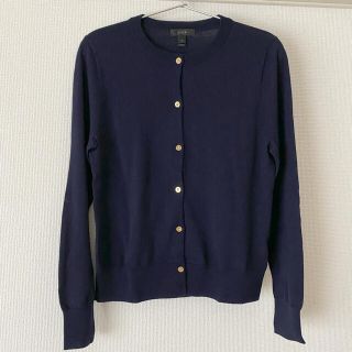 ジェイクルー(J.Crew)のJ.CREW カーディガン ネイビー(カーディガン)