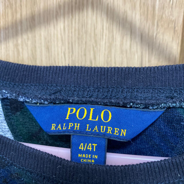 POLO RALPH LAUREN(ポロラルフローレン)のポロラルフローレン 4T トレーナー キッズ/ベビー/マタニティのキッズ服女の子用(90cm~)(Tシャツ/カットソー)の商品写真