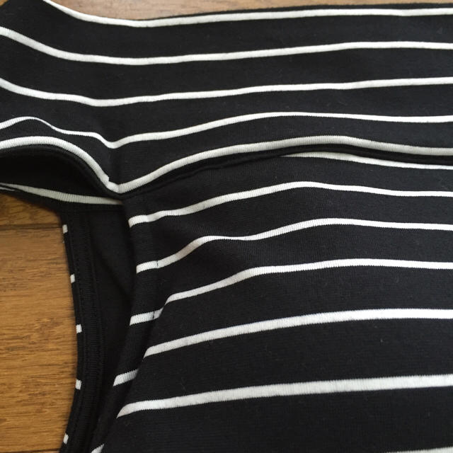 GU(ジーユー)のGUブラフィールオフショル レディースのトップス(Tシャツ(半袖/袖なし))の商品写真