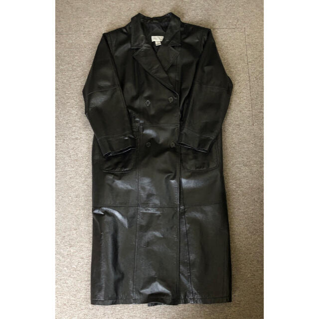 sullen購入 Leather long trench coat 女性が喜ぶ♪ balygoo.fr