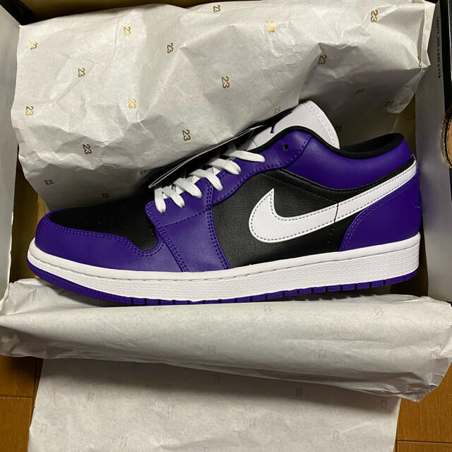 NIKE(ナイキ)のJordan1 Low Court Purple メンズの靴/シューズ(スニーカー)の商品写真