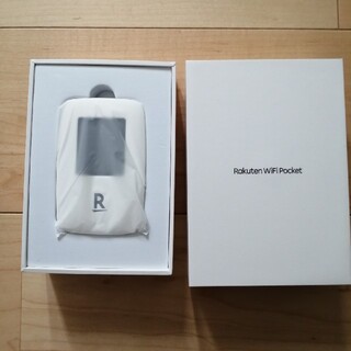 ラクテン(Rakuten)の【新品・未使用品】Rakuten WiFi Pocket 白 楽天(PC周辺機器)