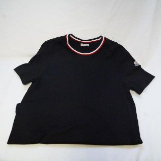 モンクレール(MONCLER)の[MONCLER] Tシャツ　黒　Sサイズ(Tシャツ/カットソー(半袖/袖なし))