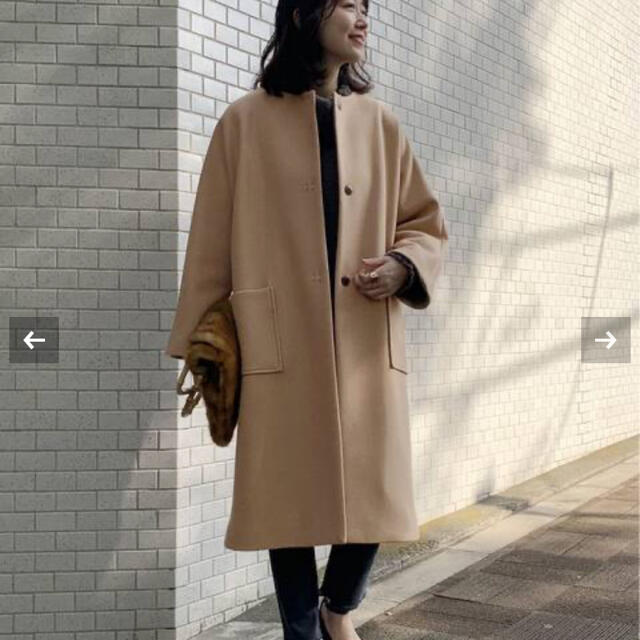 今期 NOBLE【otona MUSE12月号掲載】MANTECOミドルコート◇ www