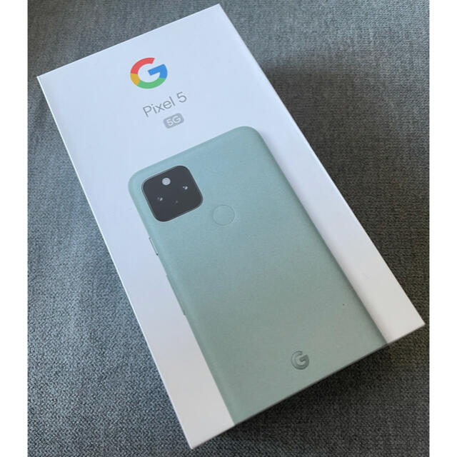 【国内正規総代理店アイテム】 Google Pixel グリーン 5 Pixel sakatadashi【未使用新品】Google - スマートフォン本体