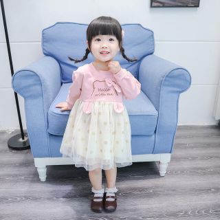 キッズ 新品 女の子 ワンピース 110(ワンピース)