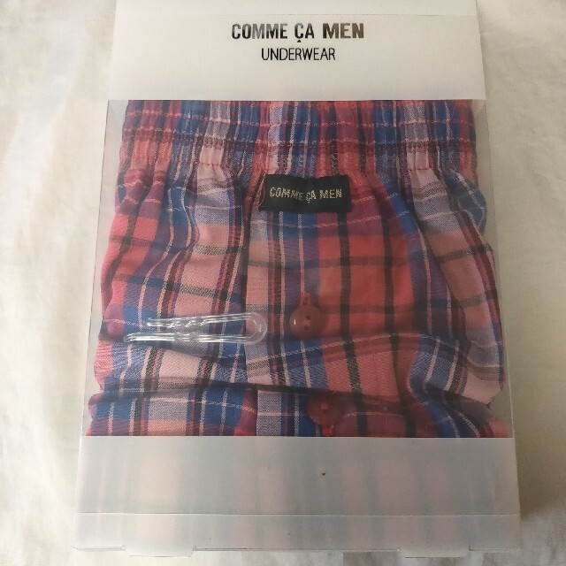 COMME CA MEN(コムサメン)のCOMME CA MEN コムサメン　トランクス　3枚セット メンズのアンダーウェア(トランクス)の商品写真