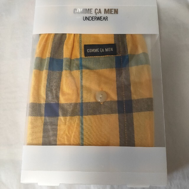 COMME CA MEN(コムサメン)のCOMME CA MEN コムサメン　トランクス　3枚セット メンズのアンダーウェア(トランクス)の商品写真