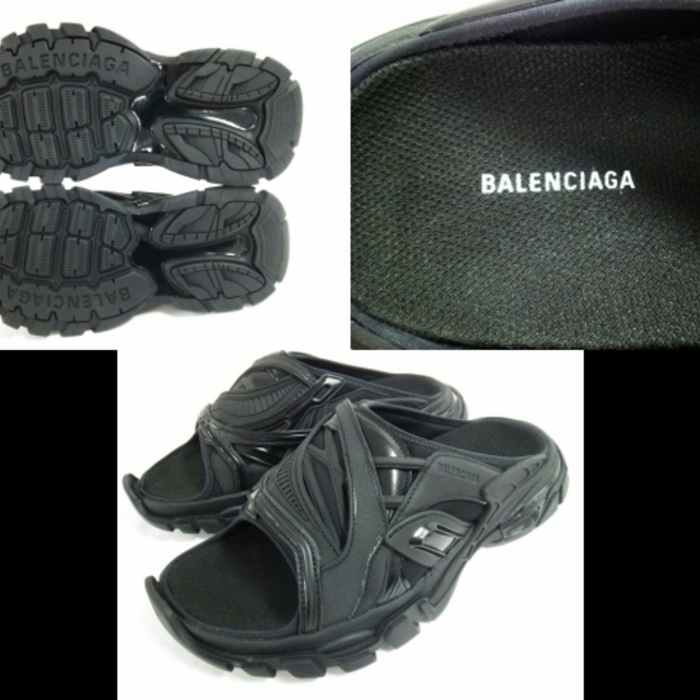 Balenciaga バレンシアガ サンダル メンズ新品同様 黒の通販 By ブランディア バレンシアガならラクマ