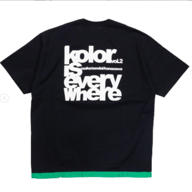 kolor - kolor 限定　Tシャツ