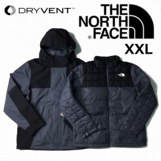 ザノースフェイス(THE NORTH FACE)のノースフェイス BANDON ジャケット 3WAY(XXL)グレー190122(マウンテンパーカー)