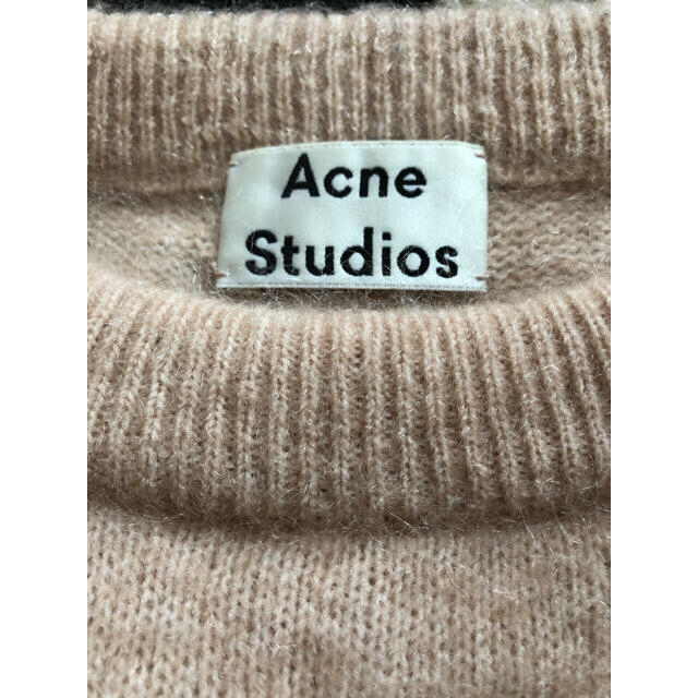 ACNE(アクネ)の美品! Acne Studios モヘアニット XXS ピンクベージュ アクネ レディースのトップス(ニット/セーター)の商品写真