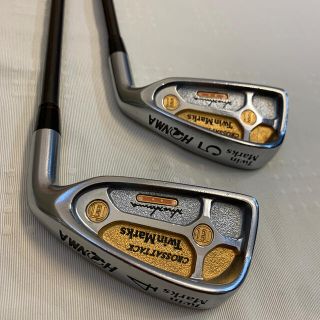 ホンマゴルフ(本間ゴルフ)の⛳️激レア　ゴルフお宝アイアンHiro Honma TwinMarks2本セット(クラブ)