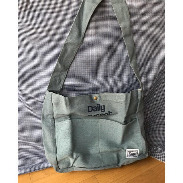 Russet(ラシット)のデイリーラシット　シャンブレー調　ロゴ入りショルダー付録 レディースのバッグ(ショルダーバッグ)の商品写真
