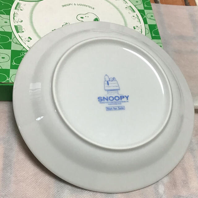SNOOPY(スヌーピー)の絵皿　SNOOPY２ インテリア/住まい/日用品のキッチン/食器(食器)の商品写真