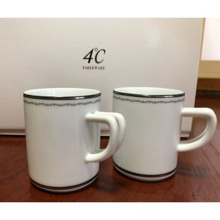 ヨンドシー(4℃)の4℃ ペア マグカップ(グラス/カップ)