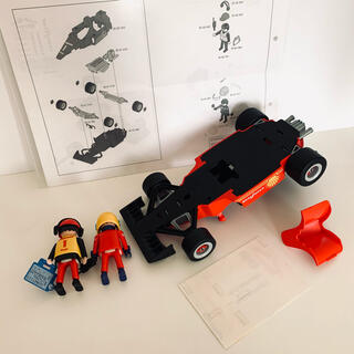 【playmobil】 プレイモービル 3603 レーシングカー F１