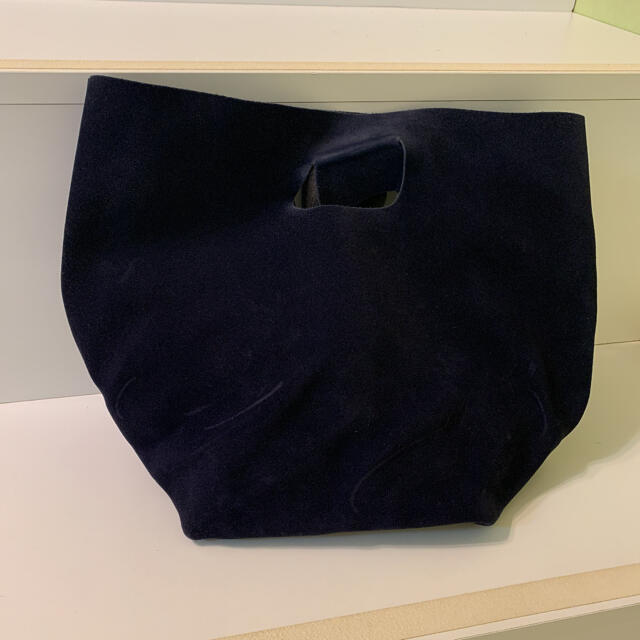 slow スロウ　ハンドバック　ネイビー メンズのバッグ(セカンドバッグ/クラッチバッグ)の商品写真