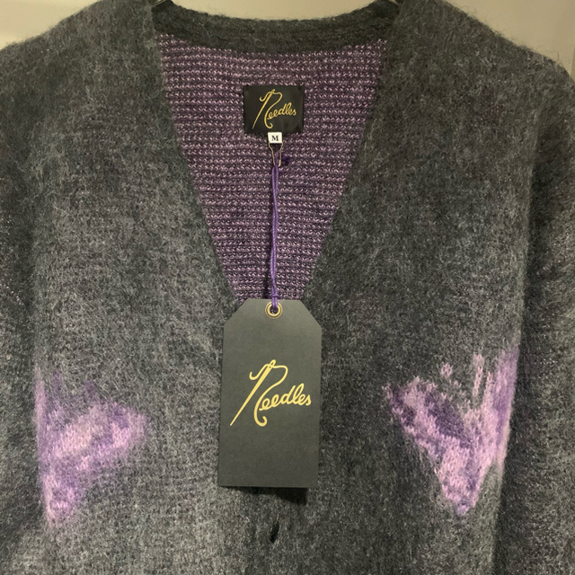 Needles 2019aw papillon mohair cardigan