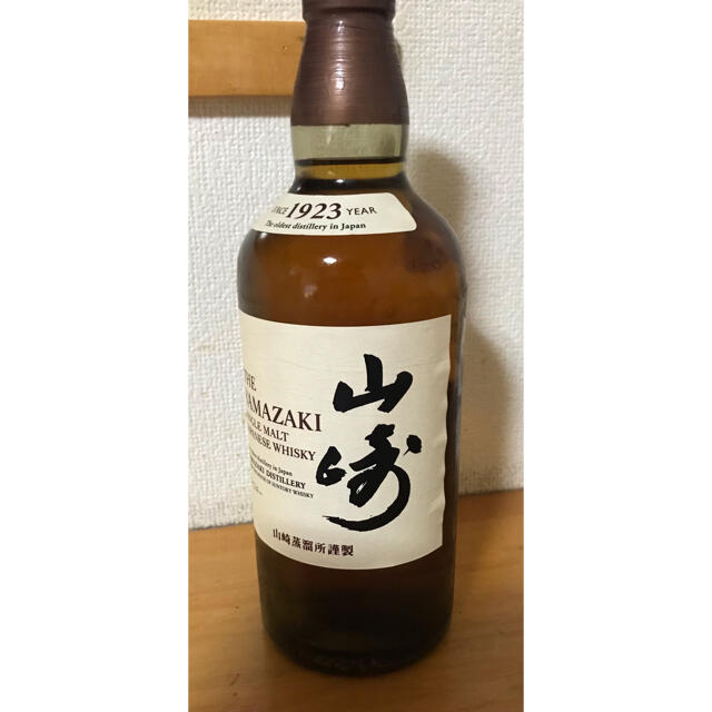 サントリー(サントリー)の本日17時まで限定値下げ最安値サントリー山崎シングルモルト ウイスキー700ml 食品/飲料/酒の酒(ウイスキー)の商品写真