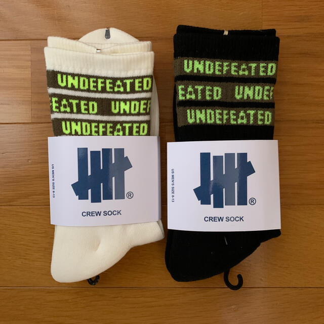 UNDEFEATED(アンディフィーテッド)のundefeated 靴下　sock ソックス メンズのレッグウェア(ソックス)の商品写真