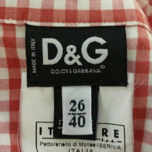 D&G(ディーアンドジー)のディーアンドジー 七分袖シャツブラウス - レディースのトップス(シャツ/ブラウス(長袖/七分))の商品写真