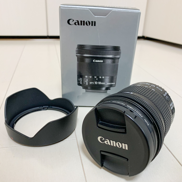 Canon(キヤノン)のEF-S10-18mm F4.5-5.6 IS STM【即購入歓迎】 スマホ/家電/カメラのカメラ(レンズ(ズーム))の商品写真