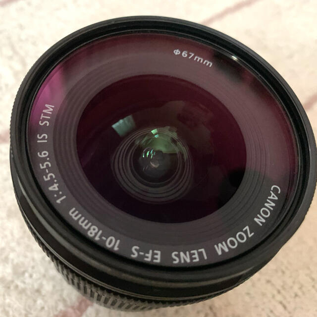 Canon(キヤノン)のEF-S10-18mm F4.5-5.6 IS STM【即購入歓迎】 スマホ/家電/カメラのカメラ(レンズ(ズーム))の商品写真