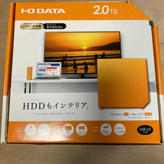 アイオーデータ(IODATA)の外付ハードディスク　HDEL-UT20R(その他)