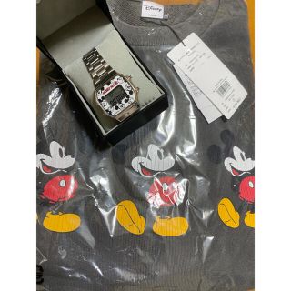 ロデオクラウンズワイドボウル(RODEO CROWNS WIDE BOWL)の(MICKEY) METAL WATCH &ワンピース　RODEO CROWNS(トレーナー/スウェット)