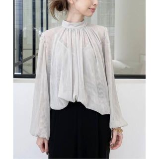 アパルトモンドゥーズィエムクラス(L'Appartement DEUXIEME CLASSE)の朝は苦手様専用：アパルトモン：INDRESS/PLEATS BLOUSE(シャツ/ブラウス(長袖/七分))