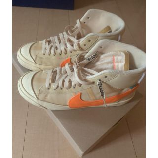 ナイキ(NIKE)のNike Off White ブレザー　Blazer Mid ハロウィン(スニーカー)