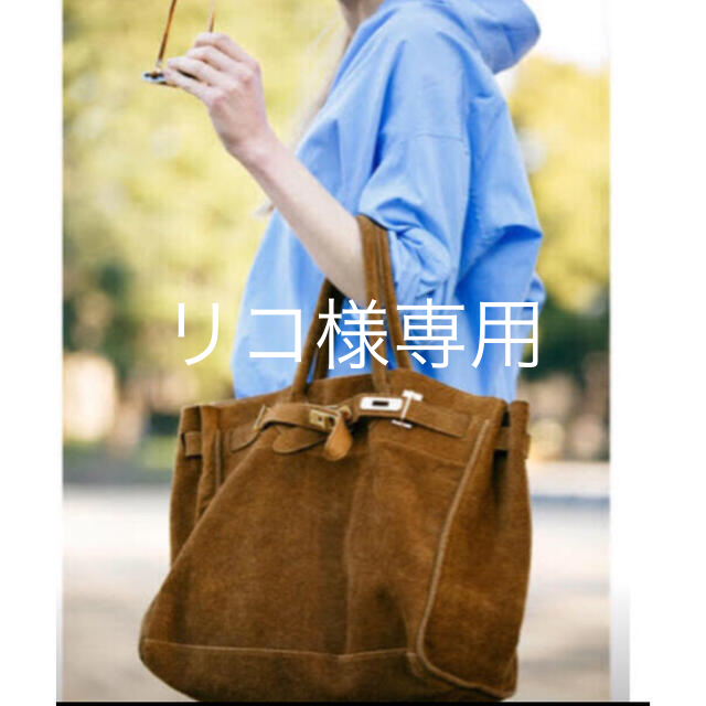 SITA PARANTICA スエードトートBAG L キャメル 何でも揃う 8100円 www ...