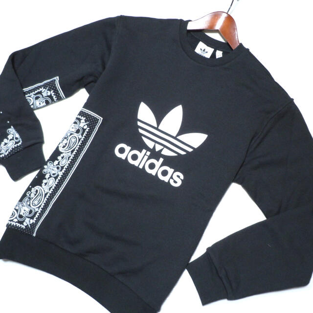 Original(オリジナル)の新品 adidas アディダス O(XL) トレーナー スウェット タグ付き ① メンズのトップス(スウェット)の商品写真