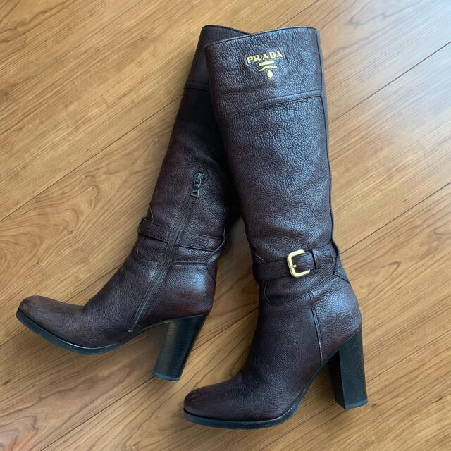 PRADA ロングブーツ 36.5 - ブーツ