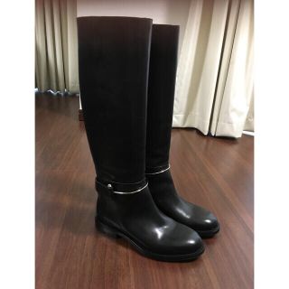 バレンシアガ(Balenciaga)のmoonta様専用　BALENCIAGA ロングブーツ　ブラック　36(ブーツ)