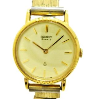 税込?送料無料】 SEIKO セイコー 1400-5010 クォーツ 18KWG レディース
