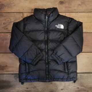 ザノースフェイス(THE NORTH FACE)のノースフェイス キッズ アコンカグアダウン ダウンジャケット 110 ブラック(ジャケット/上着)