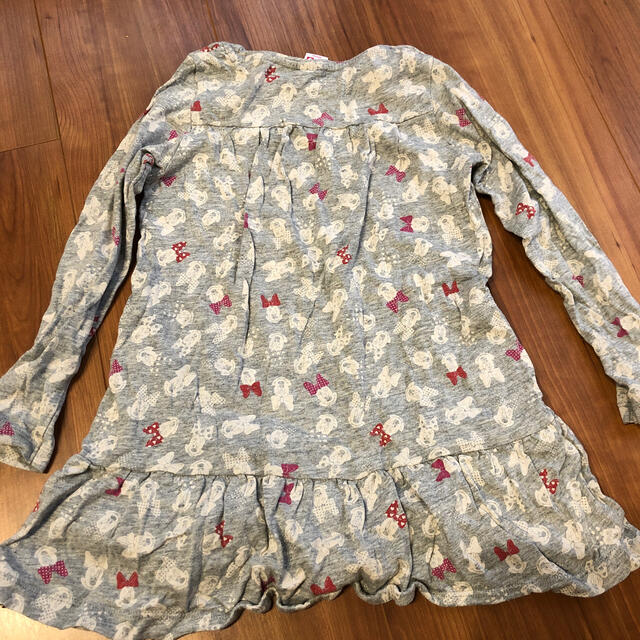 UNIQLO(ユニクロ)のユニクロ　キッズ　ミニーのワンピース キッズ/ベビー/マタニティのキッズ服女の子用(90cm~)(ワンピース)の商品写真