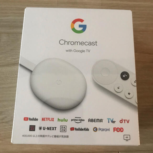 Google(グーグル)のChromecast with Google TV スマホ/家電/カメラのテレビ/映像機器(その他)の商品写真