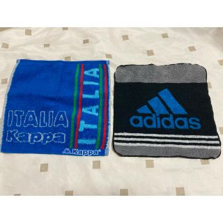 アディダス(adidas)のハンドタオル adidas kappa 2枚目セット(ハンカチ/ポケットチーフ)