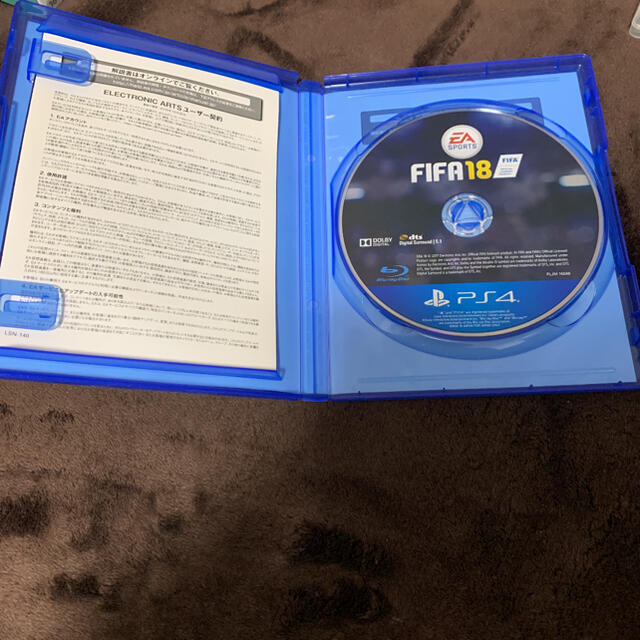 PlayStation3(プレイステーション3)のFIFA 18 エンタメ/ホビーのゲームソフト/ゲーム機本体(家庭用ゲームソフト)の商品写真
