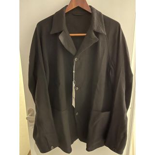 COMOLI 21SS カシミヤ和紙ジャケット ブラック サイズ3 新品未使用
