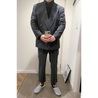 ランバン(LANVIN)のLANVIN スーツ/セットアップ　グレー Lサイズ相当(セットアップ)