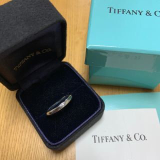 ティファニー(Tiffany & Co.)のティファニー　プラチナ　スタッキングバンドリング　☆美品☆(リング(指輪))