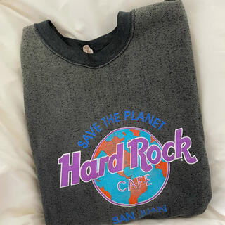 ロックハード(ROCK HARD)のHard Rock Cafe トレーナー　スウェット(スウェット)
