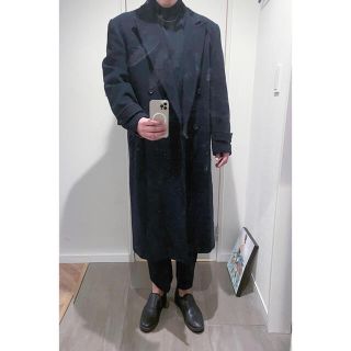 ジルサンダー(Jil Sander)のカシミア混　ダブルチェスターコート(チェスターコート)