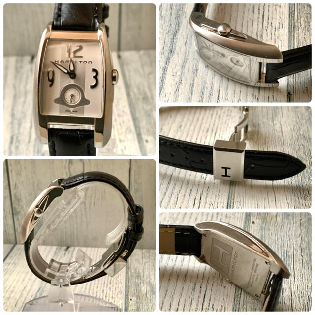 【電池交換済み】HAMILTON ハミルトン 腕時計 H334110 クラシック