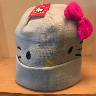 ハローキティ(ハローキティ)の新品☆ キティちゃん　ニット帽(帽子)